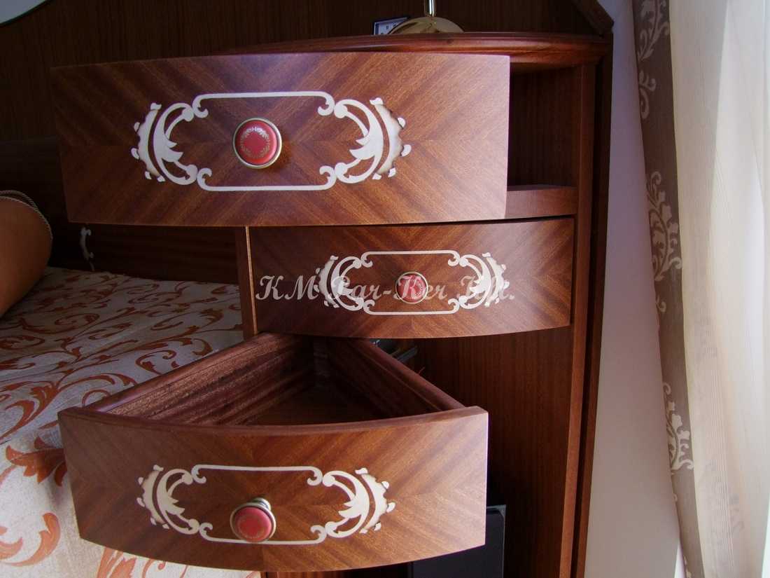 marquetry furniture 50, bedside table