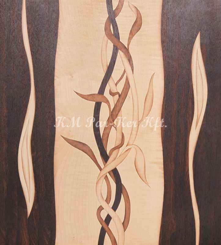 wood inlay art -Bamboo