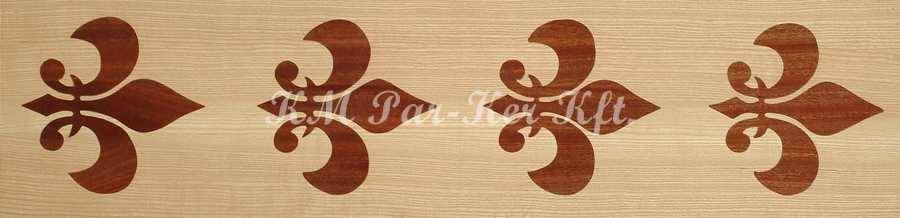 wood inlay floor border 10