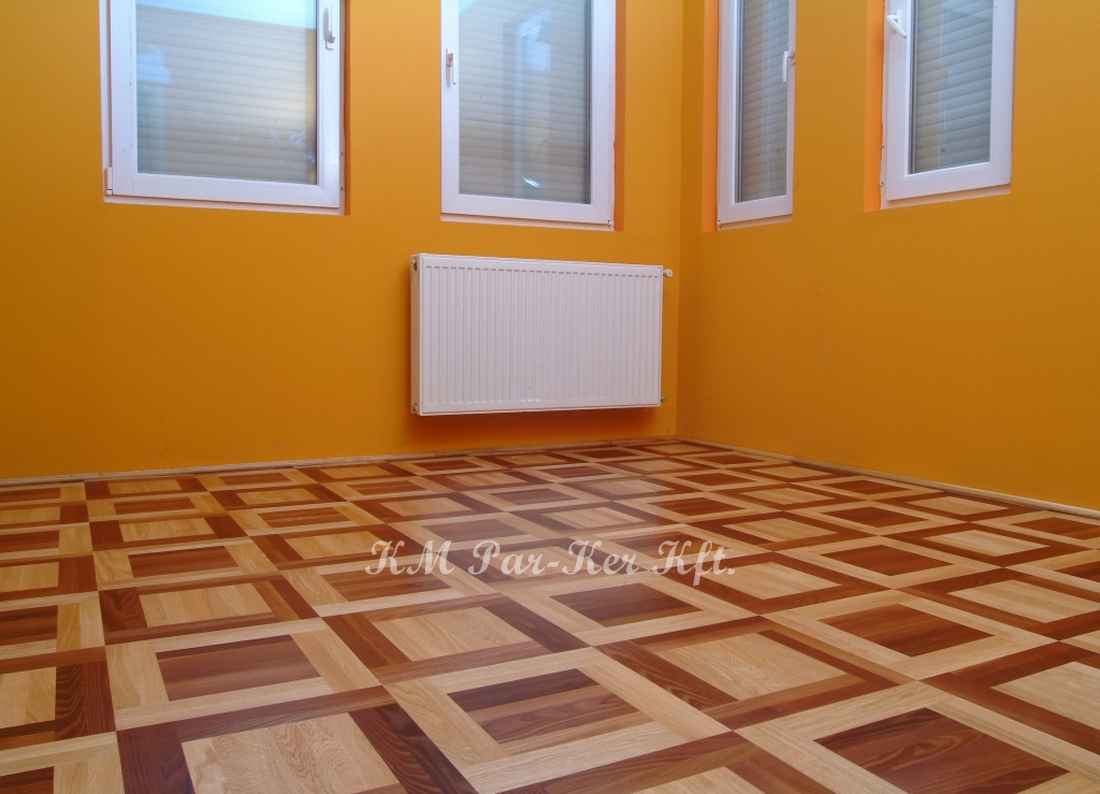 wood inlay floor 35, S21 (steamed acacia, oak)
