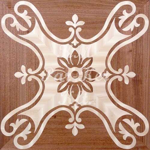wood inlay floor, Irisz a