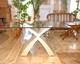 custom made furniture 26, gold dining table