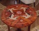 marquetry table, Pegasus