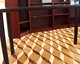 wood inlay floor 14, S11 (maple, oak, steamed acacia)