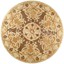 wood inlay floor medallion, Arenus 3
