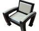 meuble sur mesure 28, fauteuil moderne noir blanc
