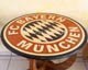 intarziás asztal, focis -Bayern München